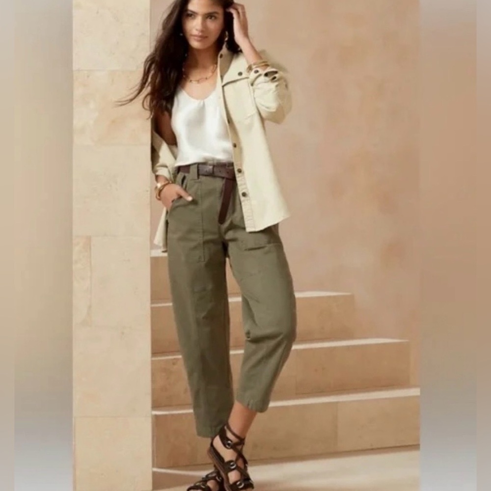 Banana Republic The Petite Barrel Pant